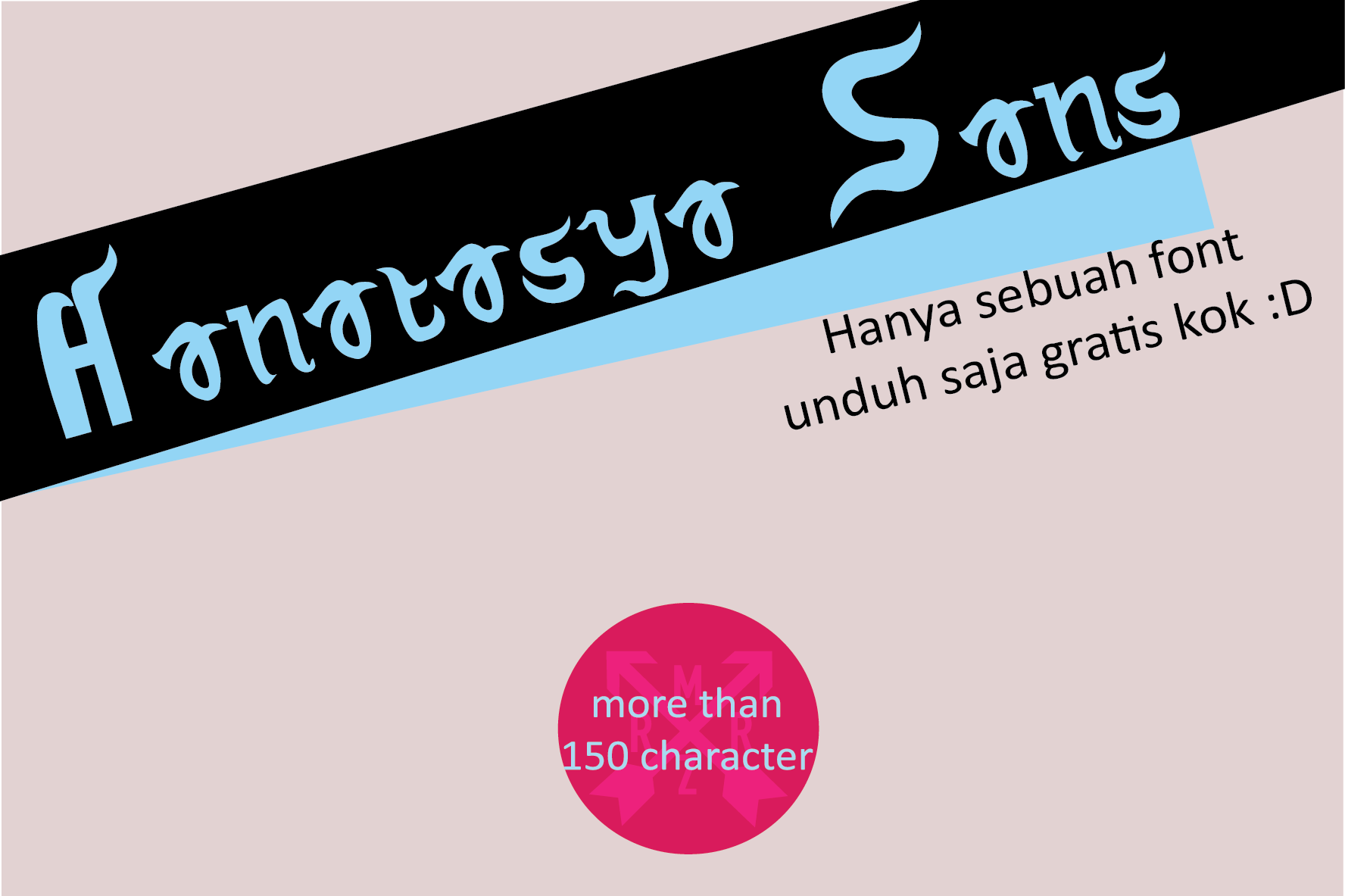Hanatasya Sans
